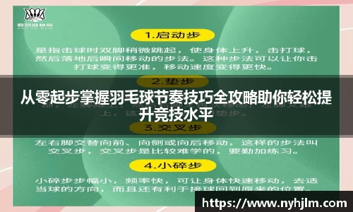 从零起步掌握羽毛球节奏技巧全攻略助你轻松提升竞技水平
